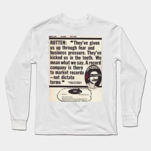 MPJJ Rotton Johnny Queen Long Sleeve T-Shirt